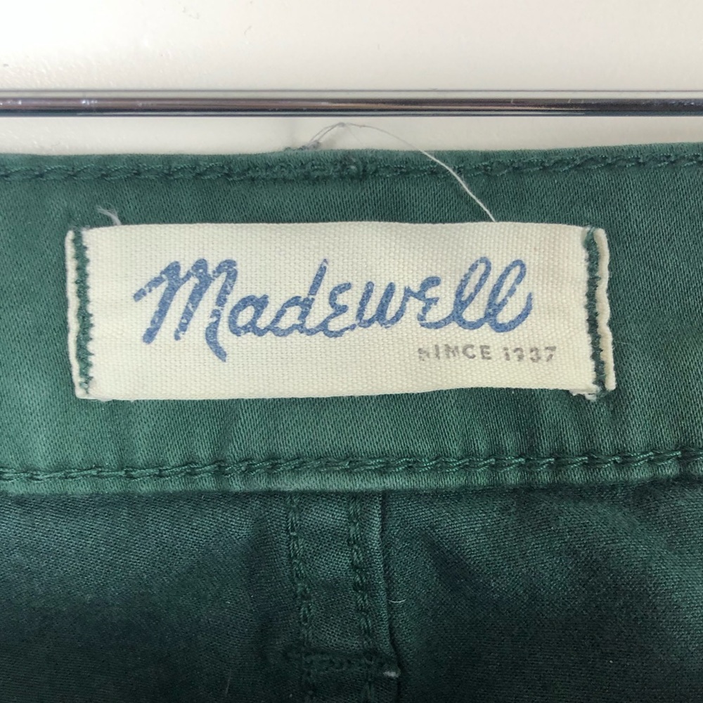 Madewell Skinny Skinny Dark Green Jeans - Picture 5 of 6